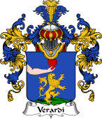 Italian Family Coat of Arms (v.25b) Verardi