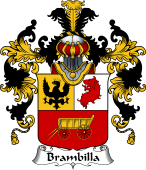 Italian Family Coat of Arms (v.25b) Brambilla