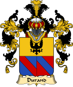 French Family Coat of Arms (v.25) Durand