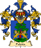 Italian Family Coat of Arms (v.25a) Paletta