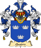 Italian Family Coat of Arms (v.25a) Quadro