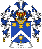 Italian Family Coat of Arms (v.25b) Paoli