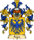 French Family Coat of Arms (v.25) Peyre