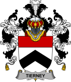 Irish Family Coat of Arms (v.25b) Tierney