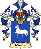 French Family Coat of Arms (v.25) Mouton