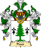 French Family Coat of Arms (v.25) Pinot