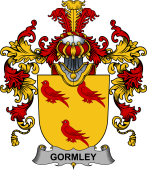 Irish Family Coat of Arms (v.25b) Gormley or O