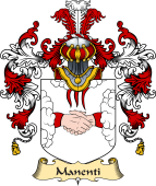 Italian Family Coat of Arms (v.25a) Manenti