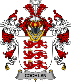 Irish Family Coat of Arms (v.25b) Cochlan or McCoughlan