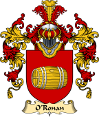 Irish Family Coat of Arms (v.25a) O