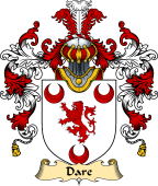 English Family Coat of Arms (v.25) Dare