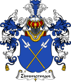 German Wappen Coat of Arms (v.25) Zimmerman
