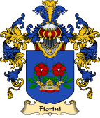 Italian Family Coat of Arms (v.25a) Fiorini