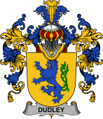 Irish Family Coat of Arms (v.25b) Dudley