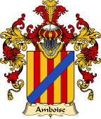 French Family Coat of Arms (v.25) Amboise