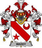 Irish Family Coat of Arms (v.25b) Waddy