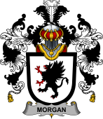 Irish Family Coat of Arms (v.25b) Morgan