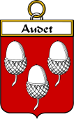 French Family Coat of Arms (v.25) Audet