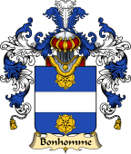 French Family Coat of Arms (v.25) Bonhomme