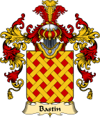 French Family Coat of Arms (v.25) Bastin