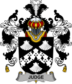 Irish Family Coat of Arms (v.25b) Judge