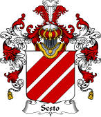 Italian Family Coat of Arms (v.25b) Sesto