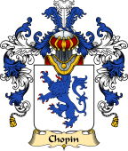 French Family Coat of Arms (v.25) Chopin