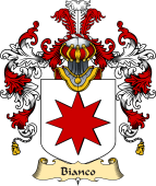 Italian Family Coat of Arms (v.25a) Bianco