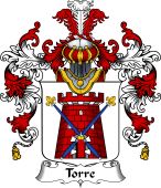 Italian Family Coat of Arms (v.25b) Torre