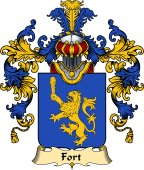 French Family Coat of Arms (v.25) Fort