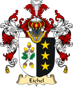 German Coat of Arms (v.25b) Eichel