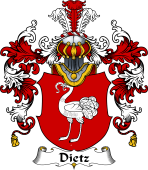 German Wappen Coat of Arms (v.25) Dietz
