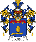 Italian Family Coat of Arms (v.25b) Baldi