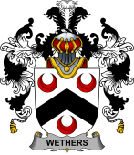 Irish Family Coat of Arms (v.25b) Wethers