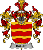 Irish Family Coat of Arms (v.25b) Ballet