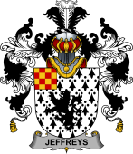 Irish Family Coat of Arms (v.25b) Jeffreys