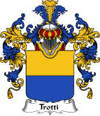 Italian Family Coat of Arms (v.25b) Trotti