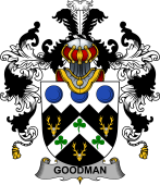 Irish Family Coat of Arms (v.25b) Goodman