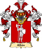 French Family Coat of Arms (v.25) Albin