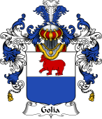 Italian Family Coat of Arms (v.25b) Golia