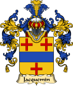 French Family Coat of Arms (v.25) Jacquemin