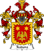 Italian Family Coat of Arms (v.25b) Teodoro