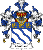 Italian Family Coat of Arms (v.25b) Giordani