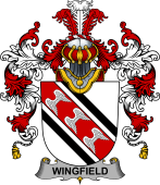 Irish Family Coat of Arms (v.25b) Wingfield
