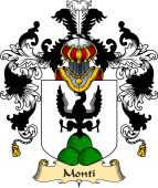 Italian Family Coat of Arms (v.25a) Monti