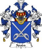 Italian Family Coat of Arms (v.25b) Spada