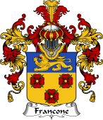 Italian Family Coat of Arms (v.25b) Francone
