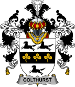 Irish Family Coat of Arms (v.25b) Colthurst