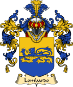 Italian Family Coat of Arms (v.25a) Lombardo