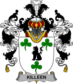 Irish Family Coat of Arms (v.25b) Killeen or O